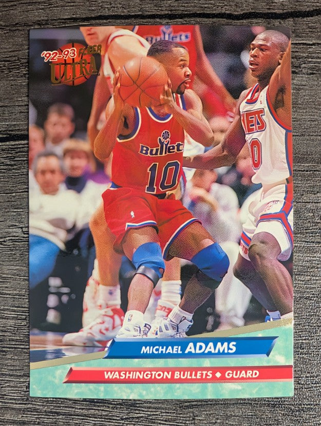 1992-93 Ultra #184 Michael Adams