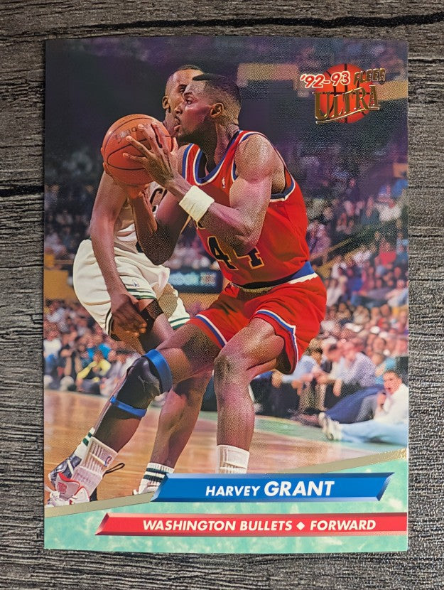 1992-93 Ultra #188 Harvey Grant
