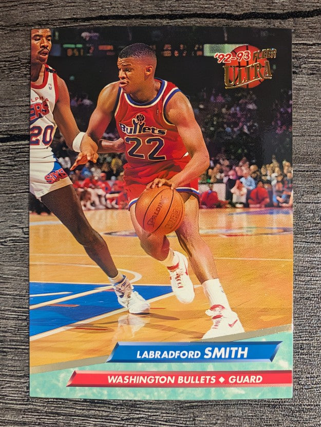 1992-93 Ultra #190 LaBradford Smith