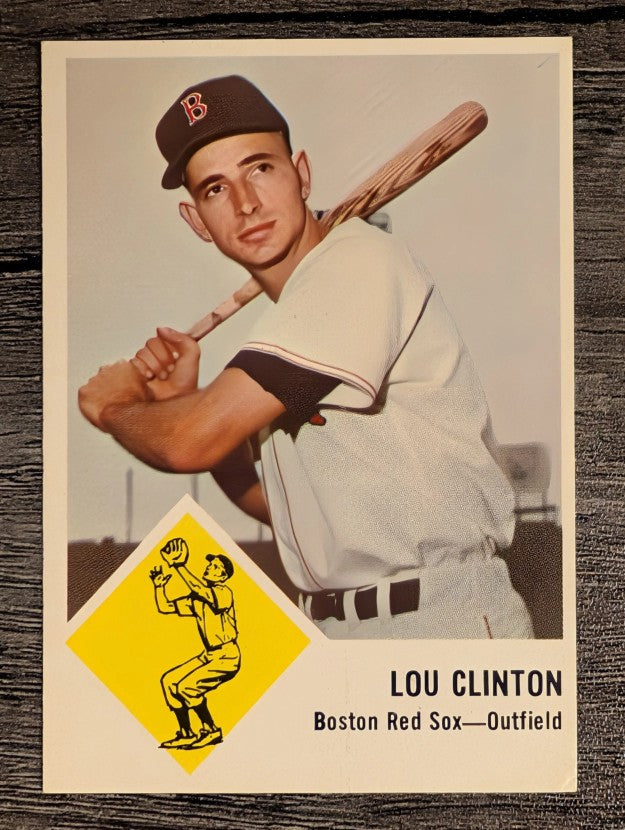 1963 Fleer #6 Lou Clinton (EX)