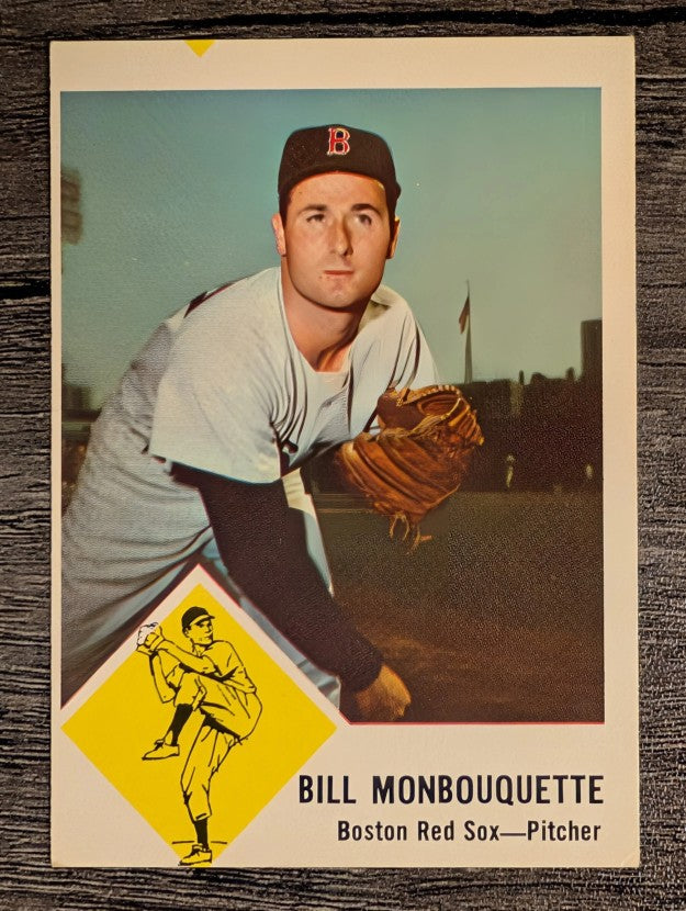 1963 Fleer #7 Bill Monbouquette (EX)