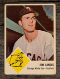 1963 Fleer #10 Jim Landis (GOOD)
