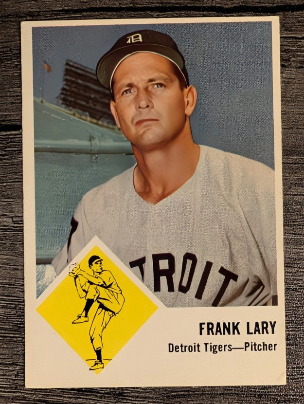 1963 Fleer #14 Frank Lary (VGEX)