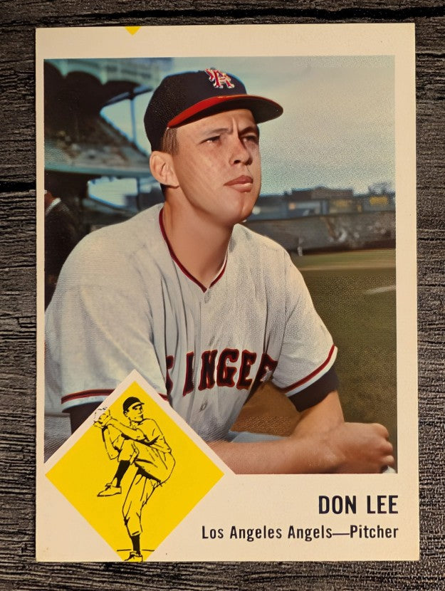 1963 Fleer #18 Don Lee (EX)