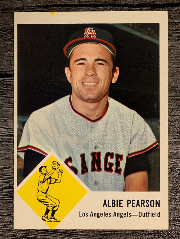 1963 Fleer #19 Albie Pearson (EX)