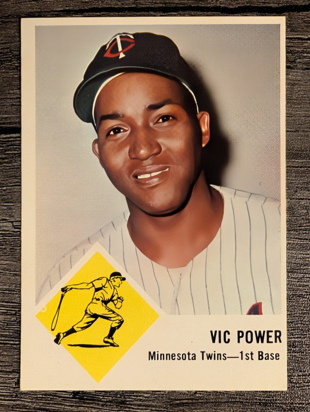 1963 Fleer #23 Vic Power (VGEX)