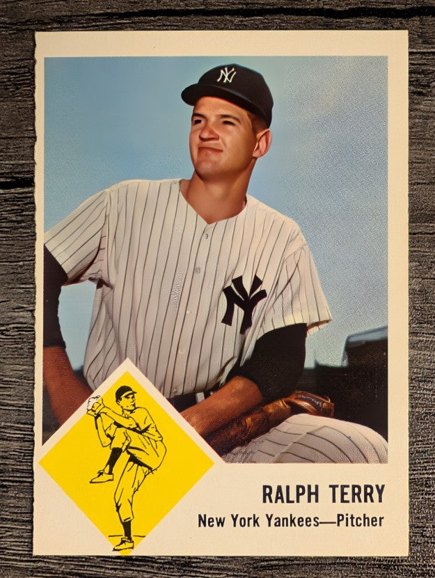 1963 Fleer #26 Ralph Terry (EX)