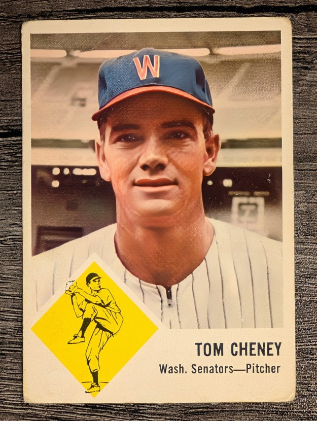 1963 Fleer #27 Tom Cheney (GOOD)