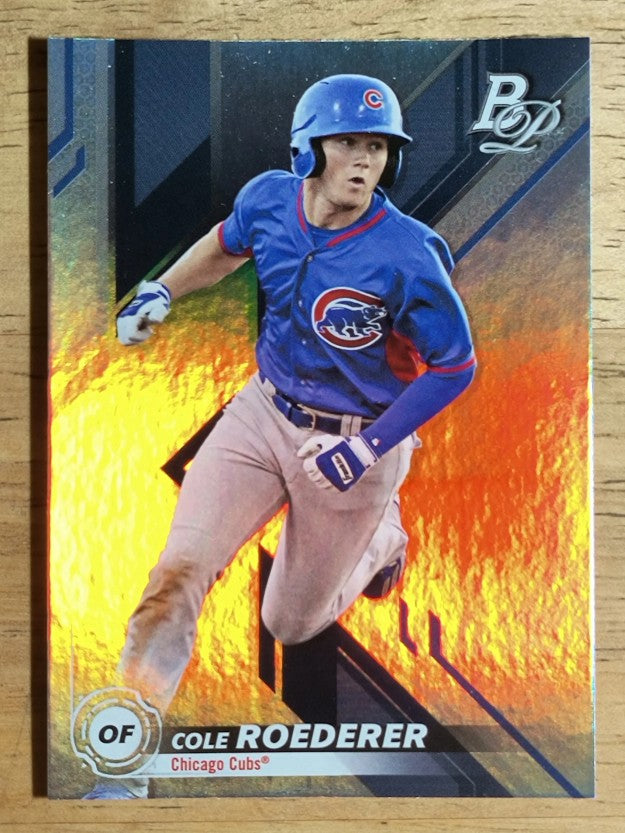 2019 Bowman Platinum Top Prospects #TOP98 Cole Roederer