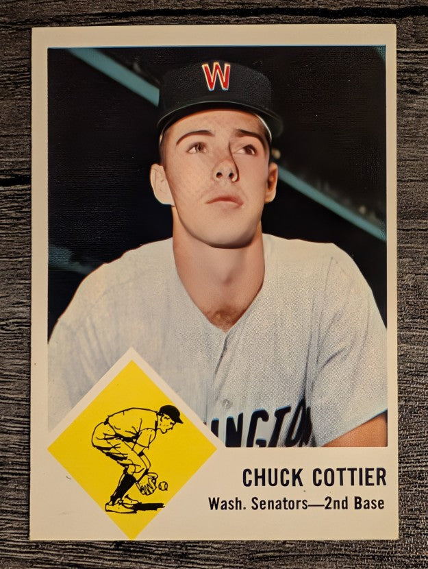 1963 Fleer #28 Chuck Cottier (VG)