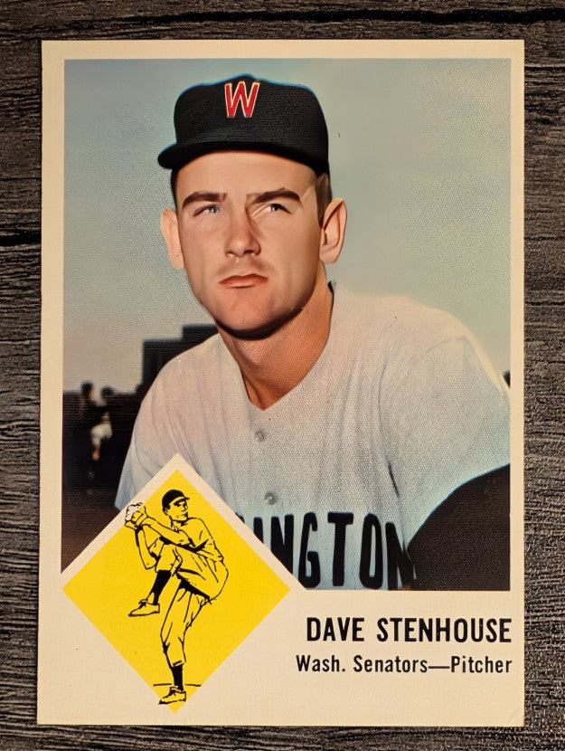1963 Fleer #30 Dave Stenhouse (VGEX)