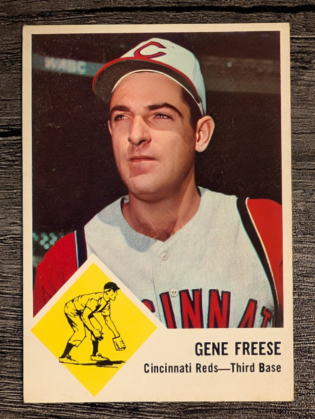 1963 Fleer #33 Gene Freese (EX)