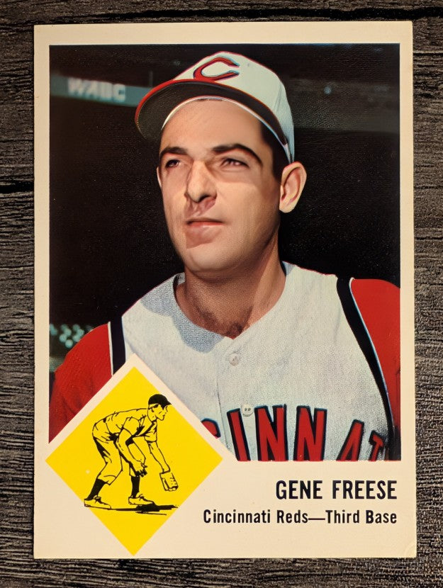1963 Fleer #33 Gene Freese (EX)