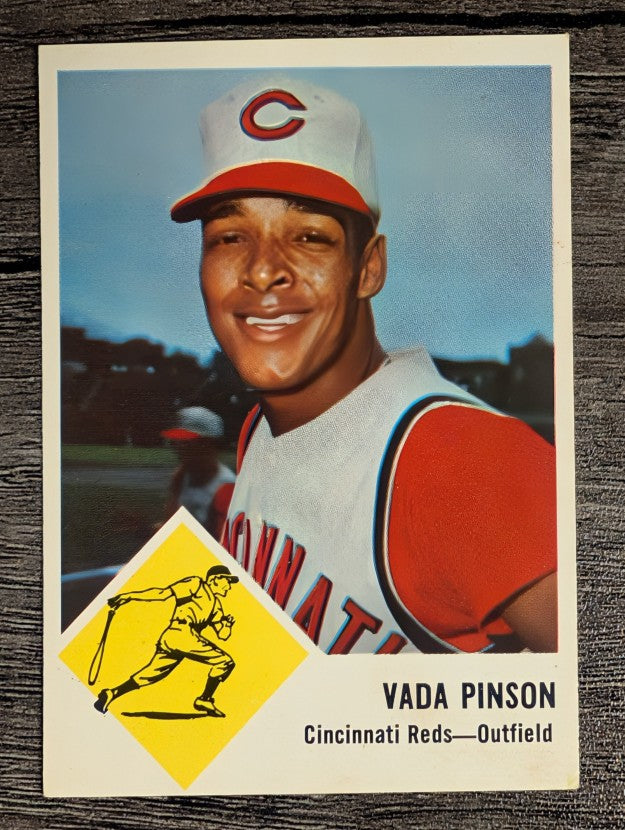 1963 Fleer #34 Vada Pinson (EX)