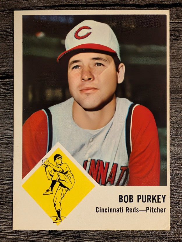 1963 Fleer #35 Bob Purkey (EX)