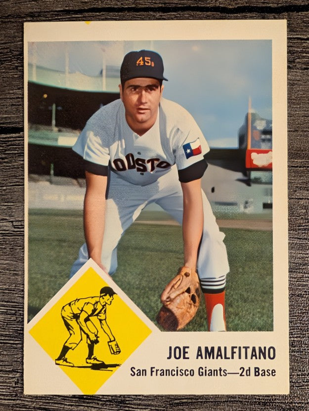1963 Fleer #36 Joe Amalfitano (EX)