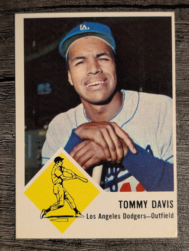 1963 Fleer #40 Tommy Davis (EX)