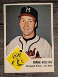 1963 Fleer #44 Frank Bolling (VGEX)