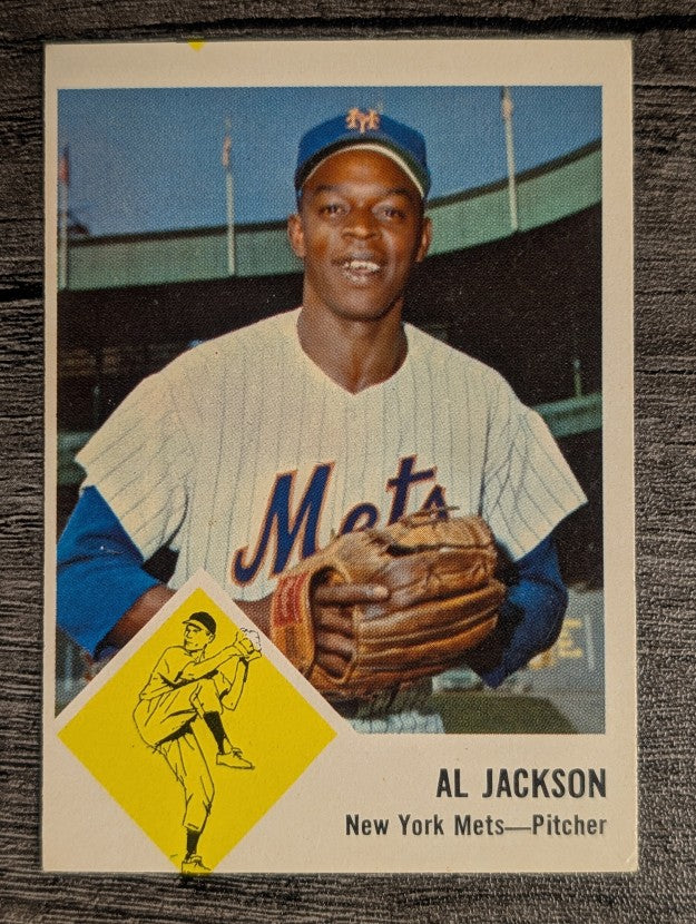 1963 Fleer #48 Al Jackson (VGEX)