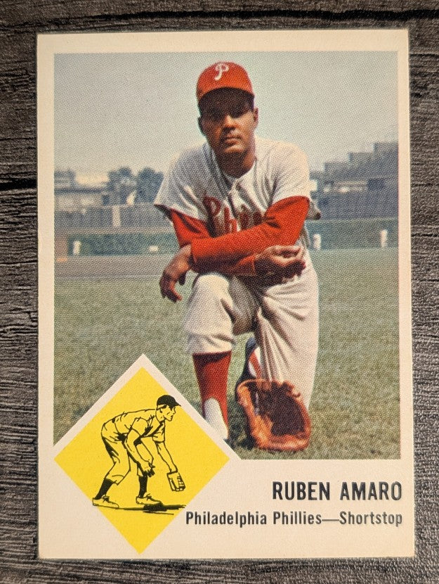 1963 Fleer #50 Ruben Amaro (EXMT)