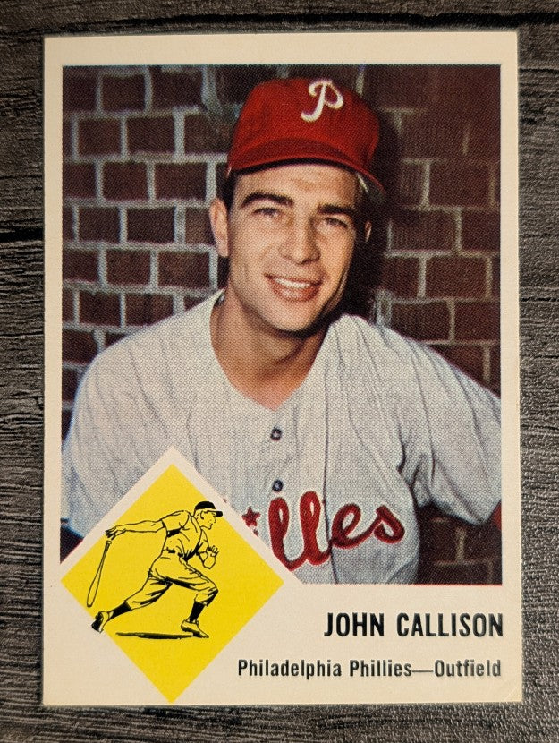 1963 Fleer #51 Johnny Callison (EX)