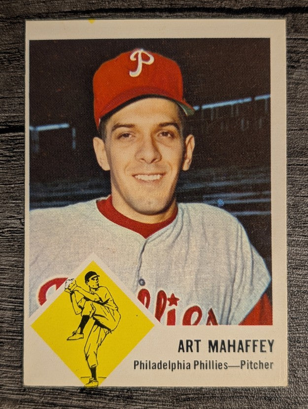 1963 Fleer #54 Art Mahaffey (VGEX)