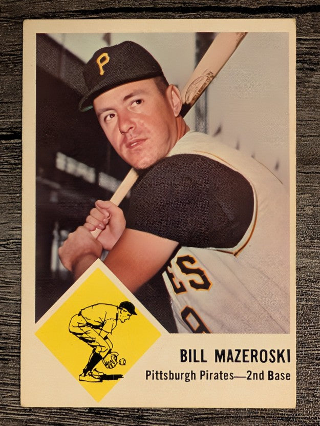 1963 Fleer #59 Bill Mazeroski (EX)
