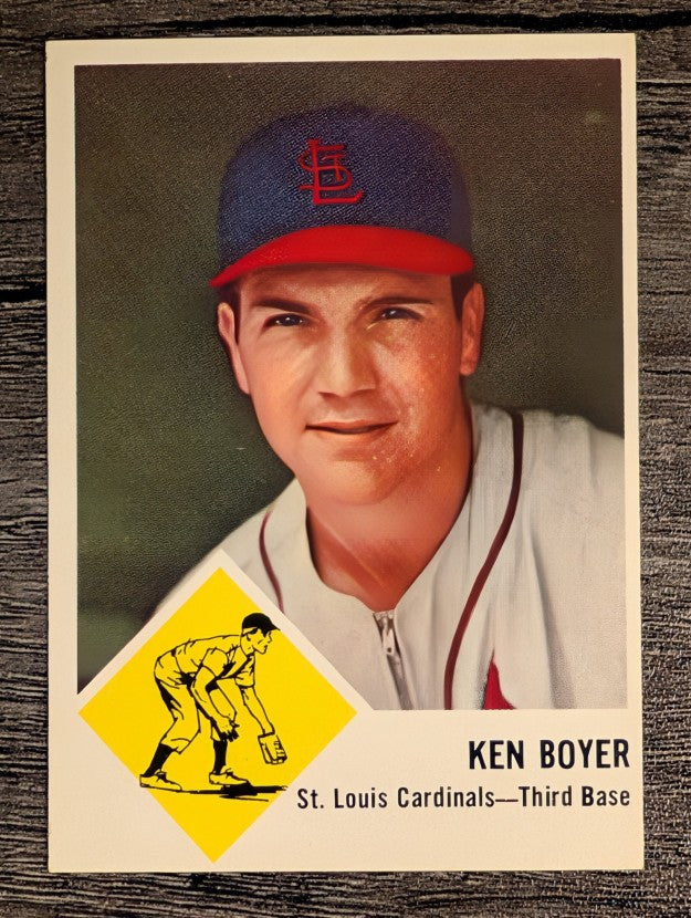 1963 Fleer #60 Ken Boyer (EX)