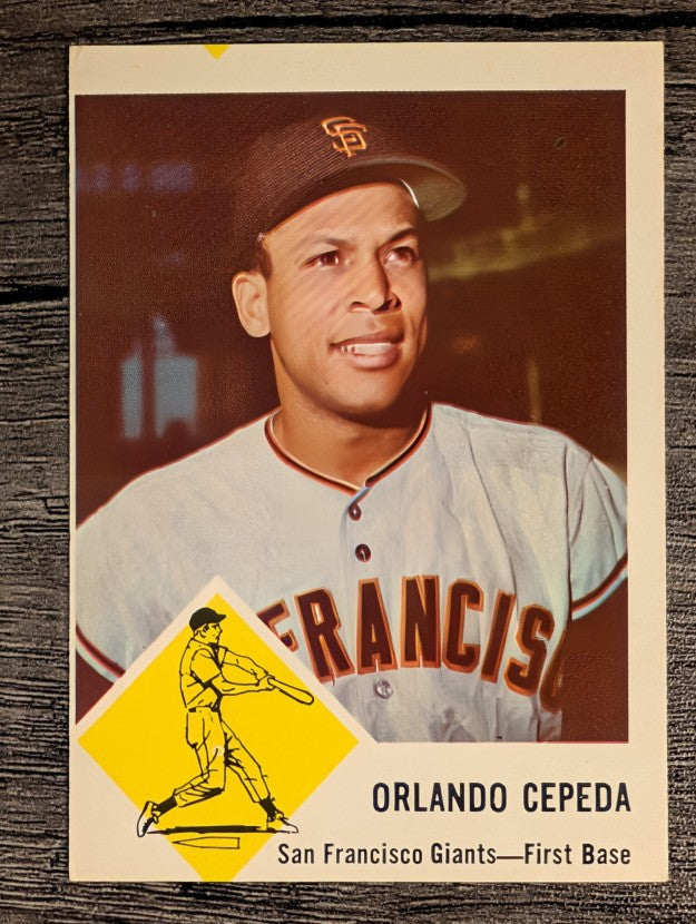 1963 Fleer #64 Orlando Cepeda (EX)
