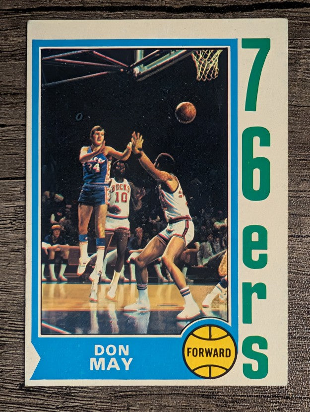 1974-75 Topps #2 Don May (EX)