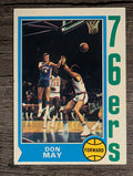 1974-75 Topps #2 Don May (EX)