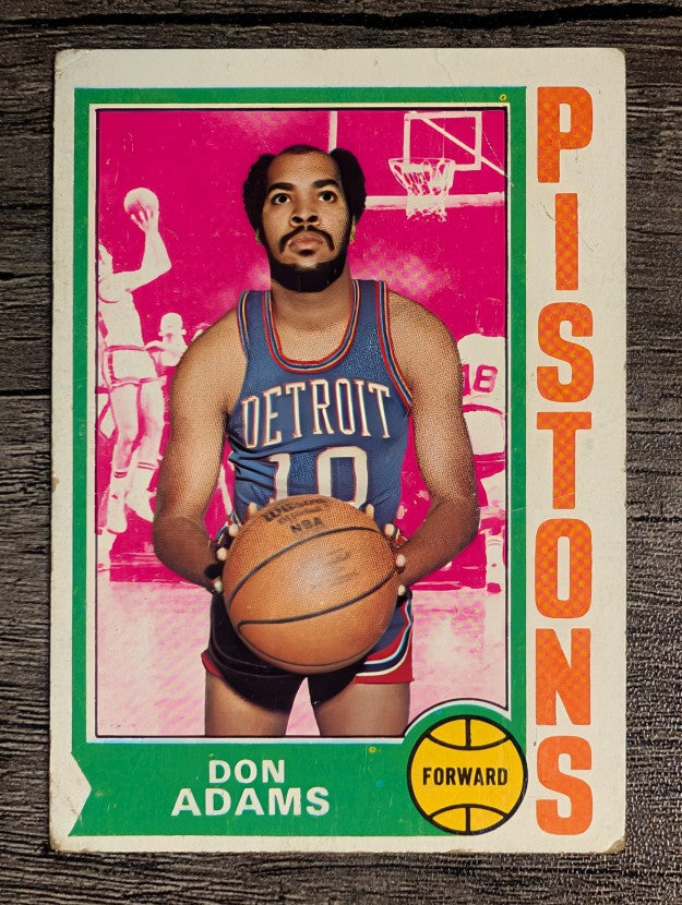 1974-75 Topps #4 Don Adams (GOOD)