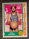 1974-75 Topps #4 Don Adams (VGEX)