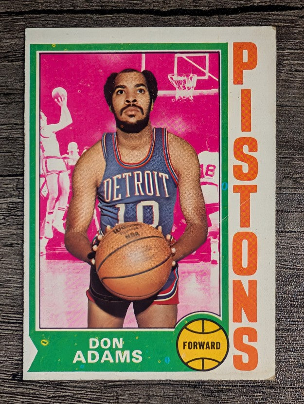 1974-75 Topps #4 Don Adams (VG)