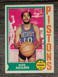 1974-75 Topps #4 Don Adams (NM)