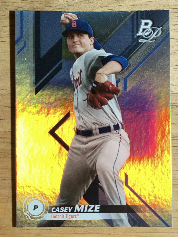 2019 Bowman Platinum Top Prospects #TOP3 Casey Mize