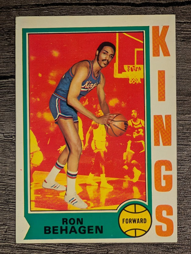 1974-75 Topps #11 Ron Behagen (EXMT)