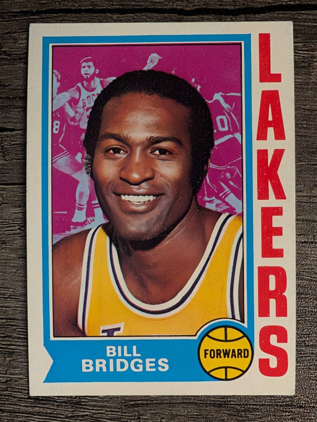 1974-75 Topps #13 Bill Bridges (EXMT)