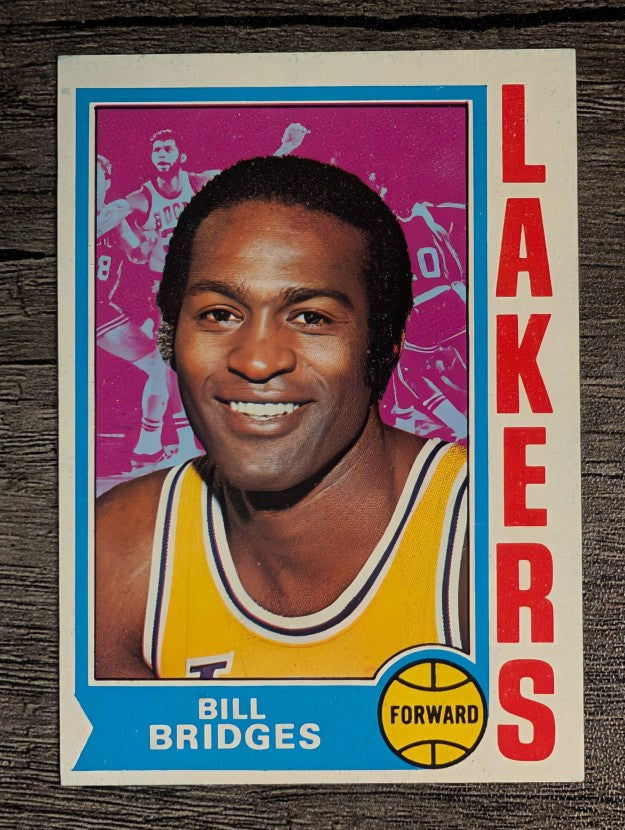 1974-75 Topps #13 Bill Bridges (EXMT)
