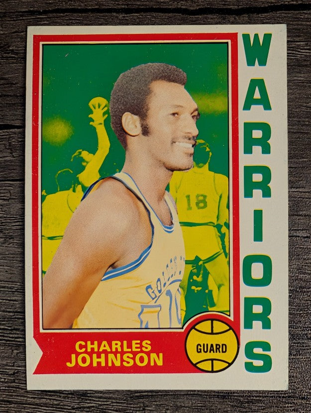 1974-75 Topps #14 Charles Johnson RC (EXMT)