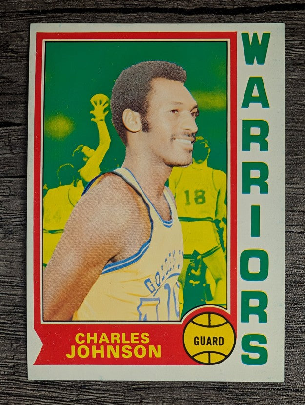 1974-75 Topps #14 Charles Johnson RC (EXMT)