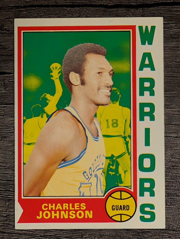 1974-75 Topps #14 Charles Johnson RC (VGEX)