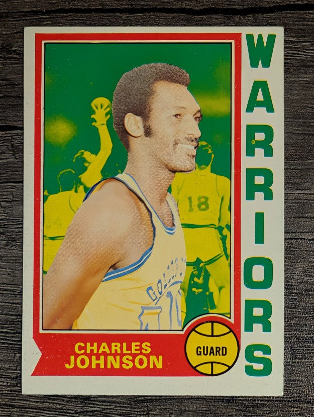 1974-75 Topps #14 Charles Johnson RC (EXMT)