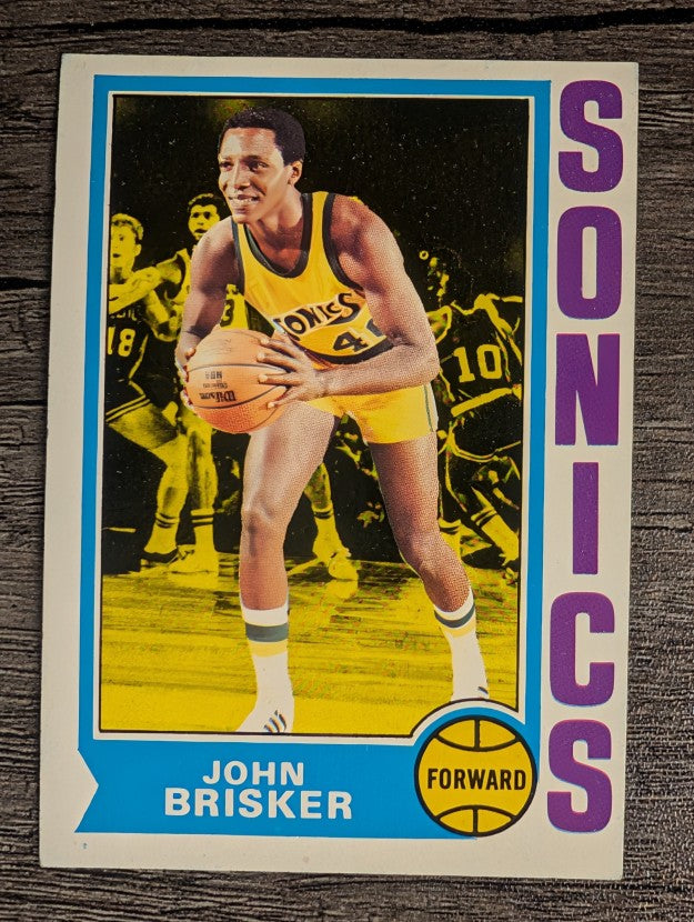 1974-75 Topps #18 John Brisker (EX)