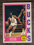 1974-75 Topps #19 Lucius Allen (EX)