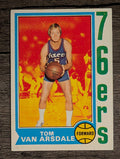1974-75 Topps #20 Tom Van Arsdale (EXMT)