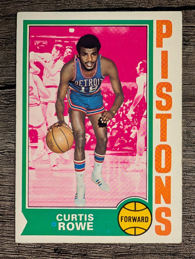 1974-75 Topps #22 Curtis Rowe (EX)