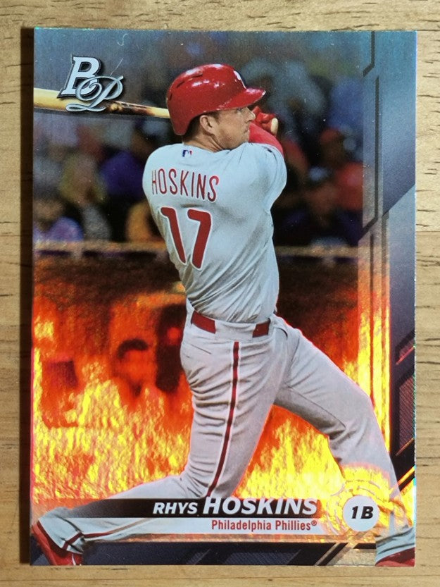 2019 Bowman Platinum #63 Rhys Hoskins