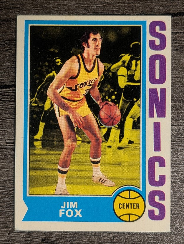 1974-75 Topps #34 Jim Fox (EXMT)