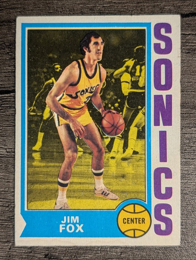 1974-75 Topps #34 Jim Fox (VG)